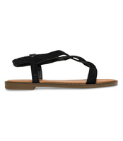 Sandałki damskie Laura Mode F-11 Czarne