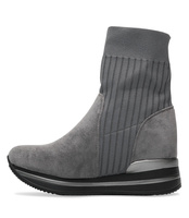 Botki damskie Sixth Sens JW63 Szare