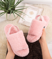 Kapcie damskie Lady Glory P238 Różowe