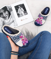 Kapcie damskie Inblu EC-49 Granatowe