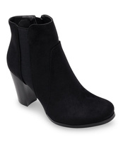 Botki damskie Laura Mode Y-027 Czarne