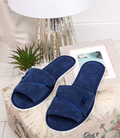 Kapcie damskie NaturalStyle NS-041 Niebieskie