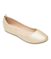 Balerinki damskie Abloom JZ-1082 Złote 