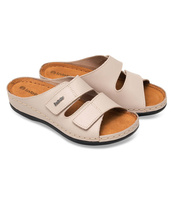 Klapki damskie Inblu 158D104 Beżowe