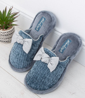 Kapcie damskie Natural Style NS-247 Niebieskie