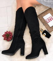 Kozaki damskie Super Mode 8351 Czarne