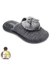 Kapcie damskie Natural Style NS-261 Szare