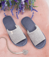 Kapcie damskie Natural Style NS-075 Szare