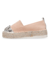 Espadryle damskie Bestelle L184 Beżowe