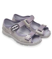 Sandałki dziecięce Befado 969X122 Szare