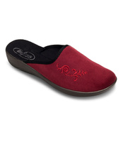 Kapcie damskie Befado 552D018 Bordowe