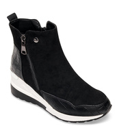 Botki damskie Foreverfolie F5721 Czarne