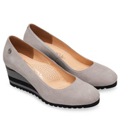 Półbuty damskie Stagórs 1028 Szare