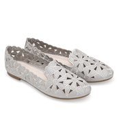 Balerinki damskie Skotnicki P-3-0568 Szare