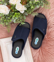 Klapki damskie Dr Orto 078D002 Granatowe