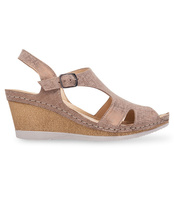 Sandały damskie Pesco 1742 Cappucino