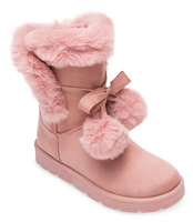 Śniegowce damskie Abloom BM-575 Różowe