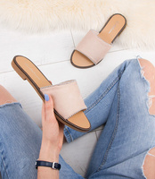 Klapki damskie Abloom SY693 Beżowe