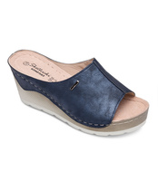 Klapki damskie Skotnicki KL-3-0618 Granatowe