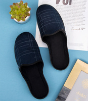 Kapcie męskie Befado 089M409 Granatowe