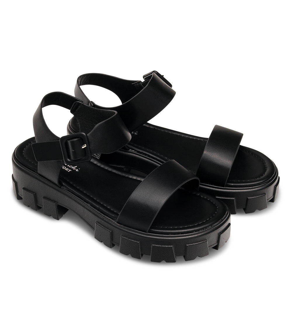 Sandałki damskie Skotnicki S-3-0616 Czarne