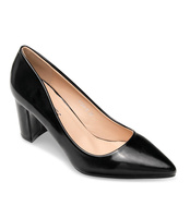 Czółenka damskie Abloom A120-2 Czarne