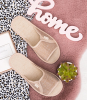 Kapcie damskie Natural Style NS-007 Beżowe