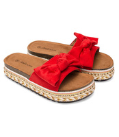 Klapki damskie Abloom SY679 Czerwone