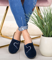 Kapcie damskie Inblu CF-39 Granatowe