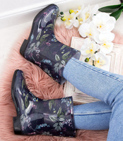 Kalosze damskie Lano ANX-01 Navy/Forest