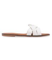 Klapki damskie Abloom LS-89092 Białe