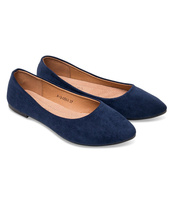 Balerinki damskie Skotnicki P-3-0564 Granatowe