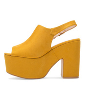 Sandałki damskie Tina's 8263M Żółte