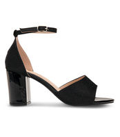 Sandałki damskie Laura Mode QL-211 Czarne