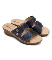 Klapki damskie Inblu 26-78 Granatowe