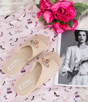 Kapcie damskie Natural Style NS-015 Beżowe