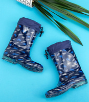 Kalosze dziecięce Lano FMTT-05 Granatowe