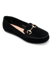 Mokasyny damskie Queen Vivi 22-5 Czarne