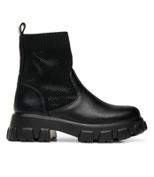 Botki damskie N/M HQ253 Czarne