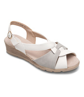 Sandałki damskie Skotnicki S-3-0624 Białe