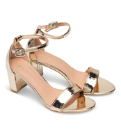 Sandałki damskie Style Shoes 6906 Złote