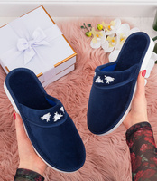 Kapcie damskie Natural Style NS-059 Granatowe