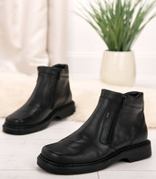 Półbuty męskie Escott 561 Czarne