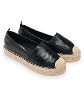 Espadryle damskie Bestelle L177 Czarne