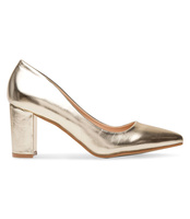 Czółenka damskie Abloom A120-2 Złote