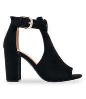 Sandałki damskie Laura Mode QL-97 Czarne