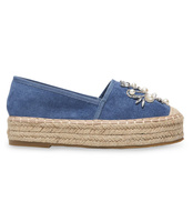 Espadryle damskie Sixth Sens 888-60 Niebieskie