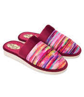 Kapcie damskie Natural Style NS-077 Bordowe
