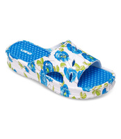 Klapki damskie basenowe Lano KL-3-1325-1 Niebieskie