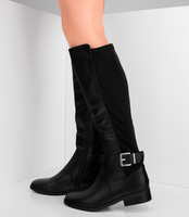 Kozaki damskie Sixth Sens F127 Czarne